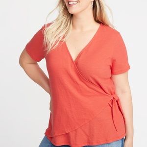 Size 3x Old Navy Wrap-Front Top